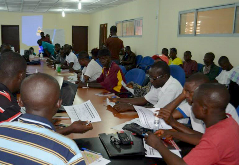 Cross section of the participant of the CARI Training